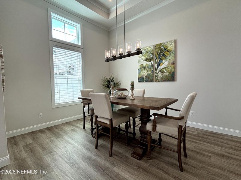 Furnished interior view inside a new home in Nocatee, Ponte Vedra (Image 25).