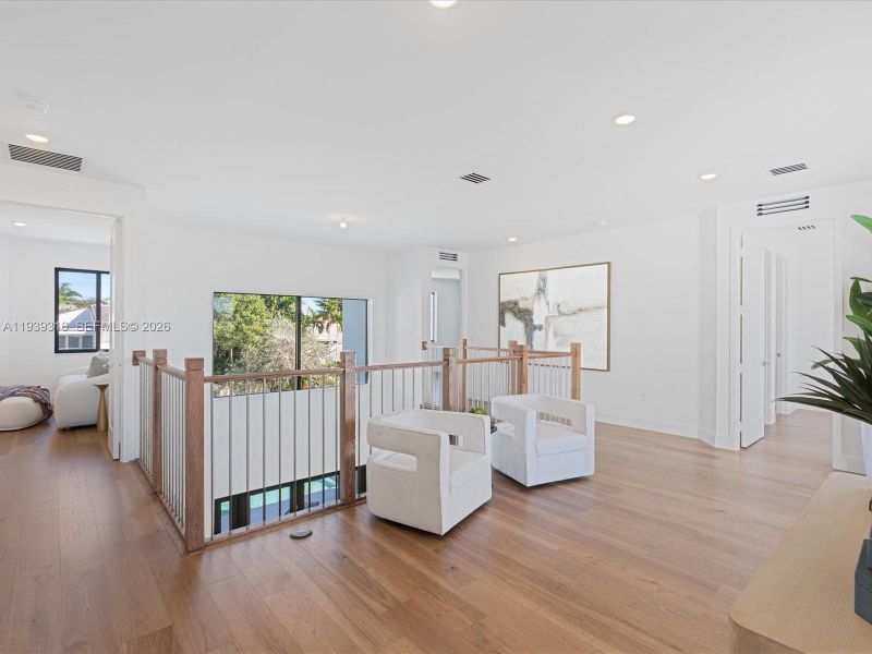 Furnished interior view inside a new home in , Miami (Image 45).