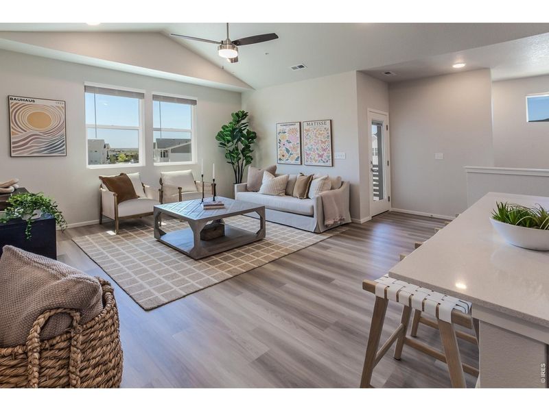 Furnished interior view inside a new home in , Windsor (Image 11).