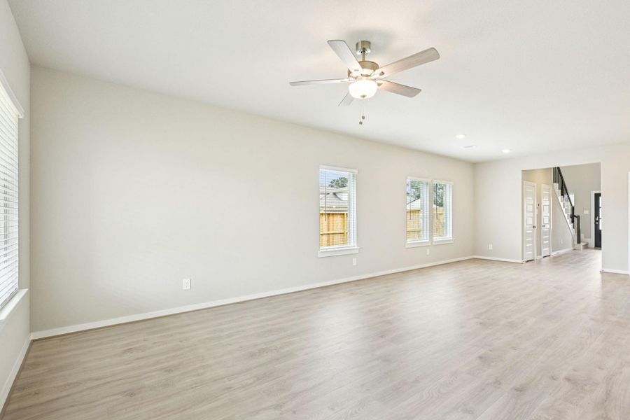 Photo is not of the actual home, but is an inspirational photo of builder’s model home and may depict options, furnishings, and/or decorator features that are not included