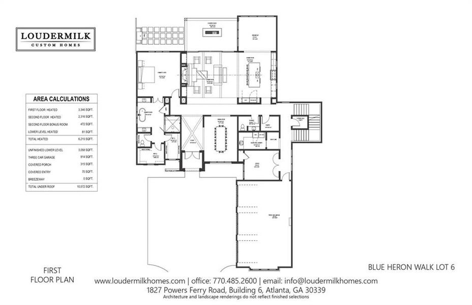 2D floor plan layout of this home in Blue Heron Walk, Atlanta, GA (Image 5).