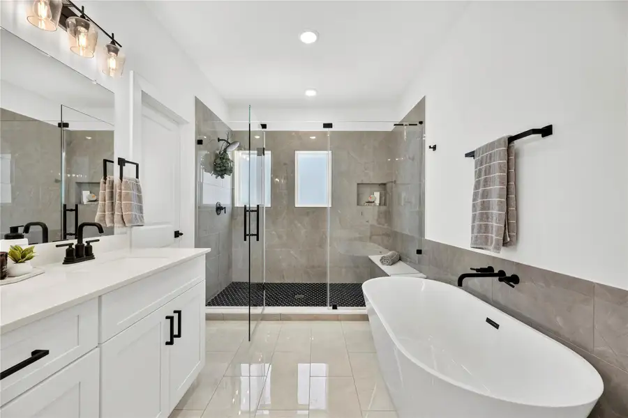 Furnished interior view inside a new home in , Houston (Image 19). Furnished interior view inside a new home in , Houston (Image 19).