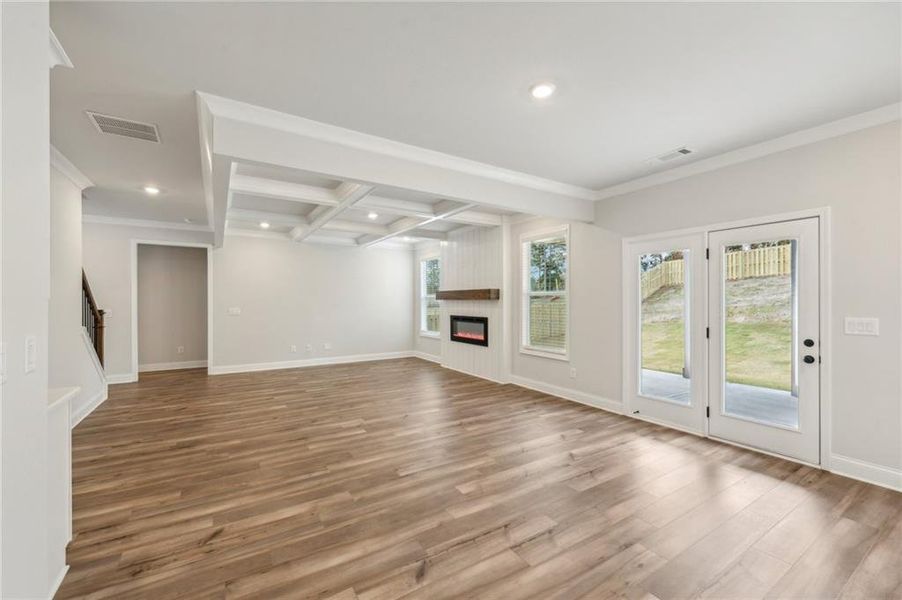 Spacious, unfurnished interior of a new home in Fowler Farms, Auburn (Image 36).