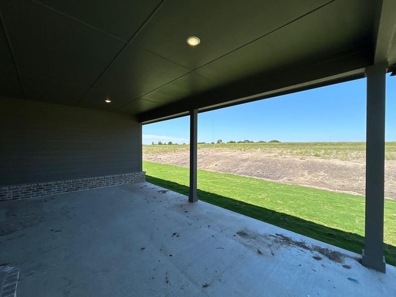 Exterior details and patio area of a home in Terra Escalante, Blue Ridge (Image 3).