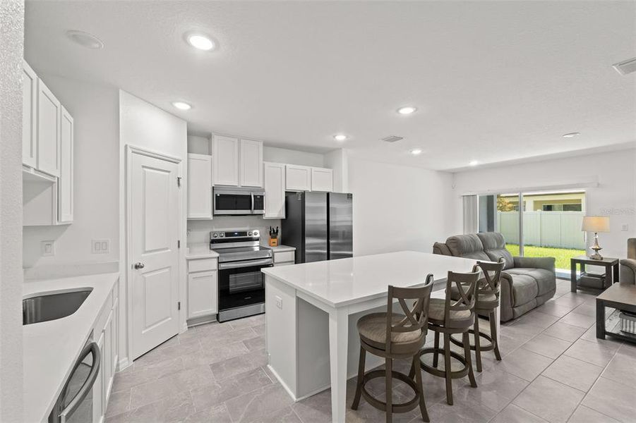 Furnished interior view inside a new home in Mirada, San Antonio (Image 16).