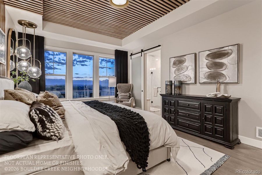 Furnished interior view inside a new home in , Broomfield (Image 8).