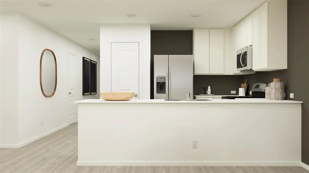 Furnished interior view inside a new home in Cotton Gateway: Watermill Collection, Maxwell (Image 2).