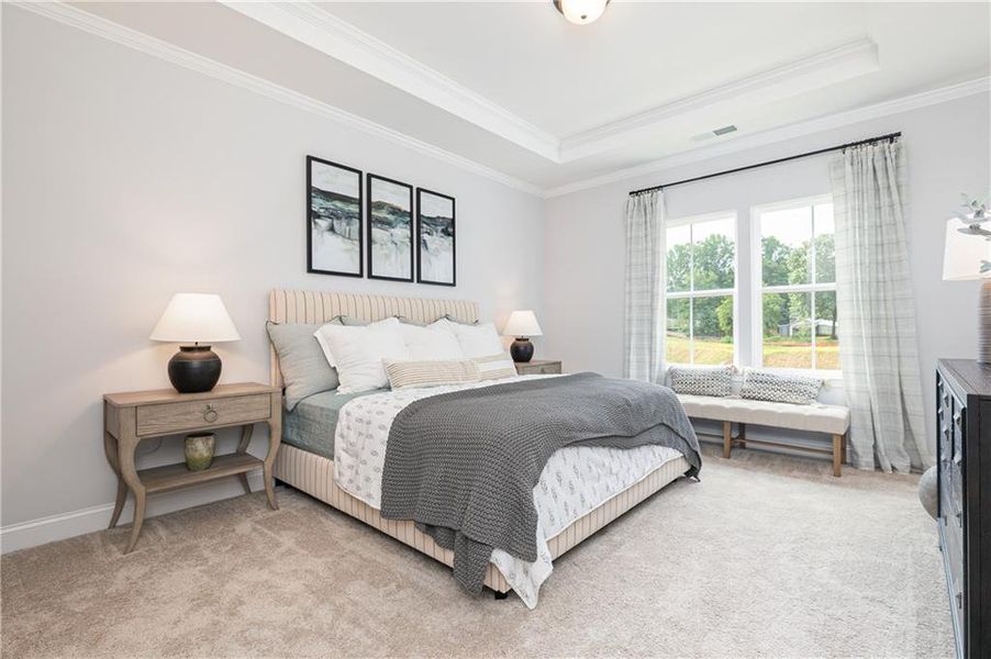 Furnished interior view inside a new home in , Powder Springs (Image 3).
