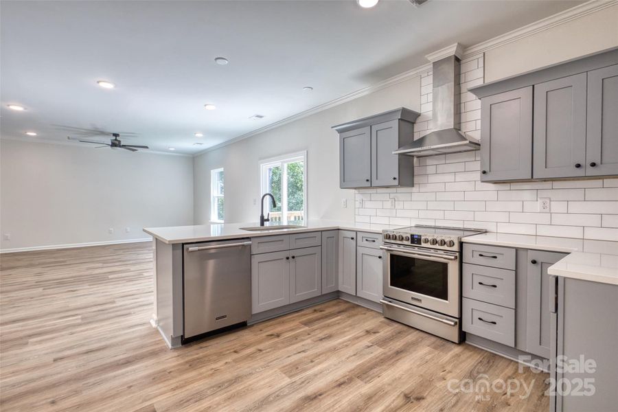Furnished interior view inside a new home in , Fort Lawn (Image 7).