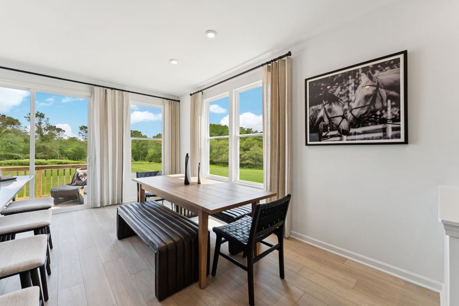 Representative furnished interior of a home built from the The Balfour by Stanley Martin Homes in Haddonstone, Raleigh (Image 9).