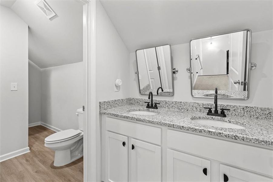 Furnished interior view inside a new home in Fairfield Plantation, Villa Rica (Image 19).
