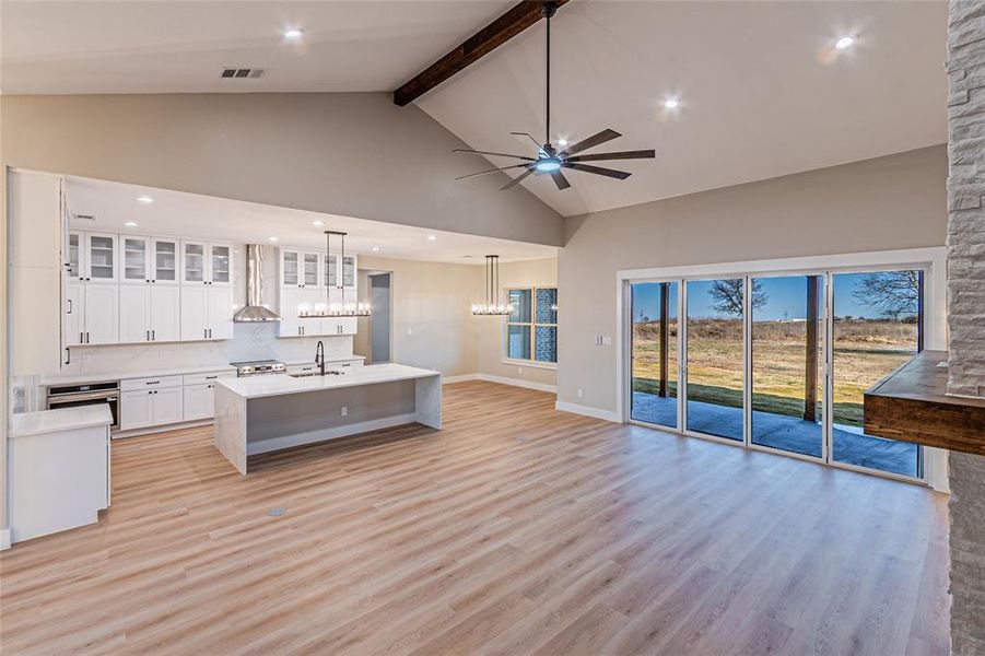 Furnished interior view inside a new home in , Decatur (Image 17).
