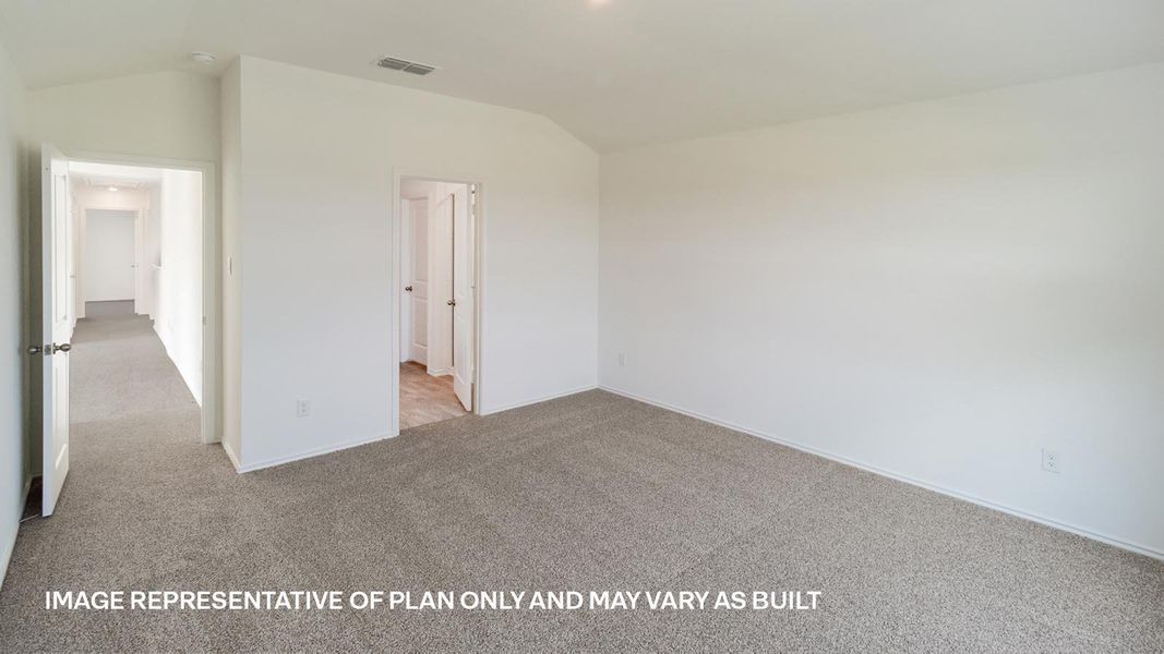 Spacious, unfurnished interior of a new home in Valverde, Bastrop (Image 11).