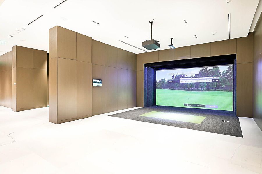 Furnished interior view inside a new home in Aston Martin Residences, Miami (Image 14).