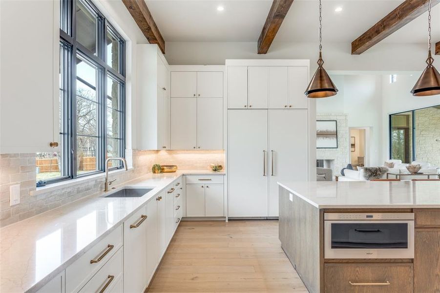 Furnished interior view inside a new home in Samantha Springs, Keller (Image 24).