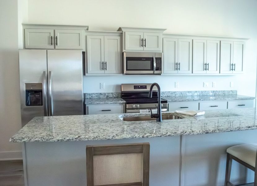 Furnished interior view inside a new home in Parkland Place, Pace (Image 7).