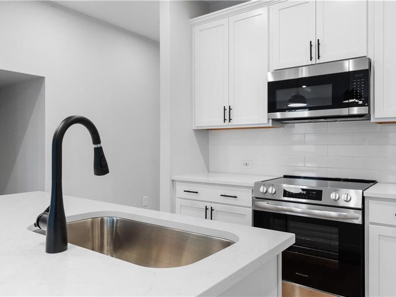 Close-up of interior finishes inside a home in Stegall Village, Emerson (Image 23).