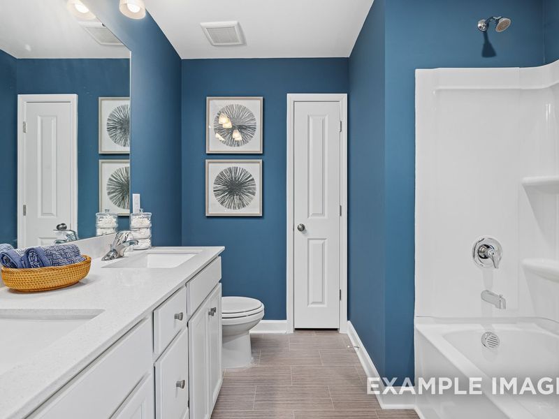 Representative furnished interior of a home built from the The Adalynn A by Davidson Homes LLC in Wellers Knoll, Lillington (Image 32).