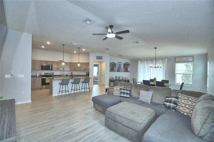 Furnished interior view inside a new home in , Haines City (Image 39). Furnished interior view inside a new home in , Haines City (Image 39).