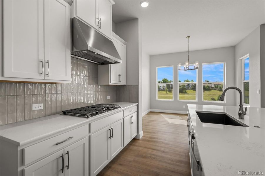Furnished interior view inside a new home in Trailside at Cottonwood Creek, Colorado Springs (Image 9).