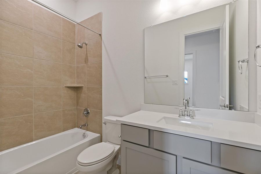 Furnished interior view inside a new home in Brookewater, Rosenberg (Image 6).