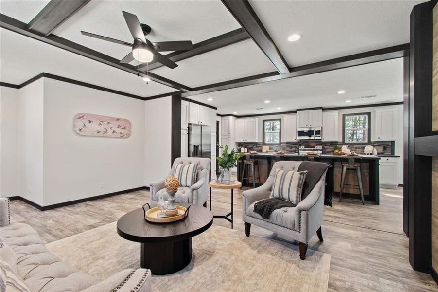 Furnished interior view inside a new home in , Waleska (Image 8).