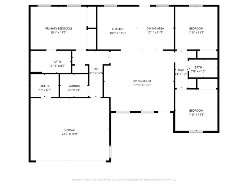View of home floor plan