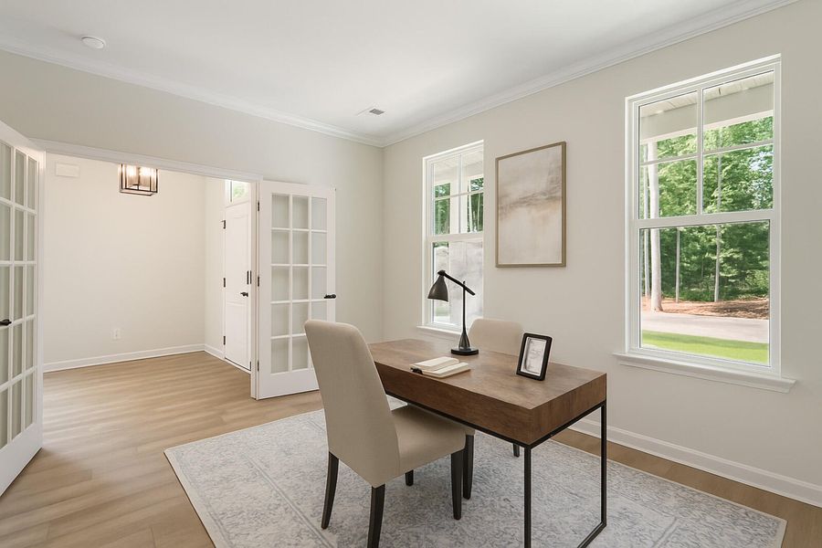 Furnished interior view inside a new home in Lochton, Summerville (Image 6).