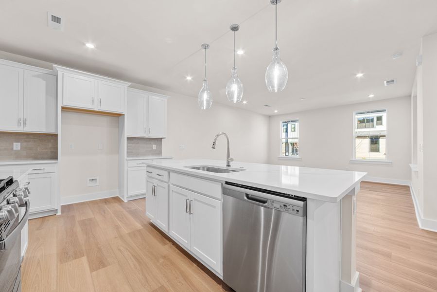 Furnished interior view inside a new home in Seven Oaks, Belmont (Image 5).