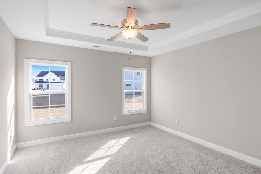Representative unfurnished interior of a home built from the Clayton by Caviness & Cates Communities in Bartlett Manor, Youngsville (Image 174).