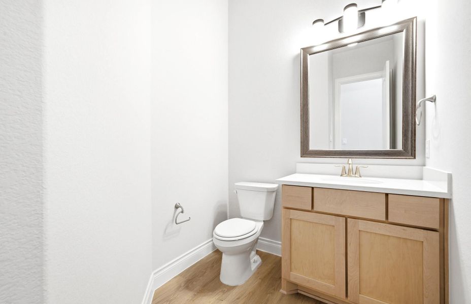 Furnished interior view inside a new home in Artavia 70′, Conroe (Image 11).