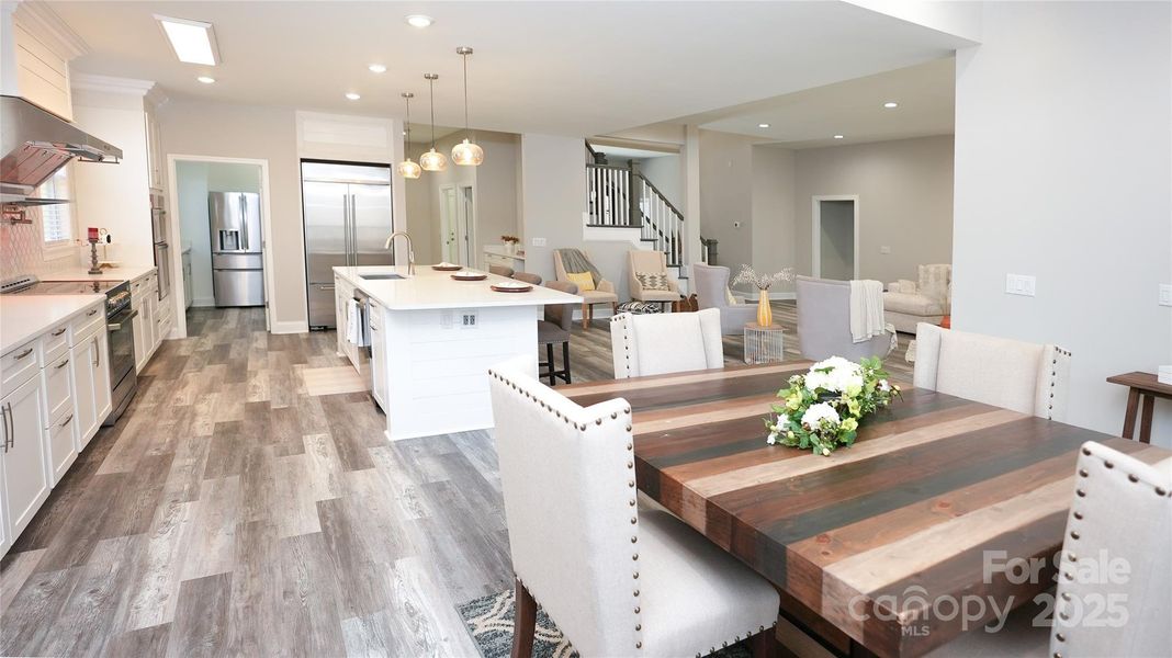 Furnished interior view inside a new home in , Charlotte (Image 6).