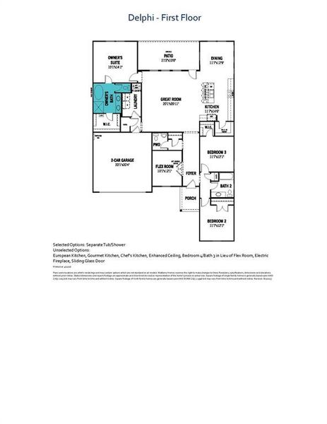 Delphi - Floor Plan