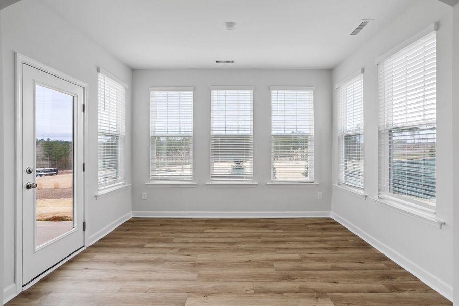 Spacious, unfurnished interior of a new home in Sweetbrier, Durham (Image 31).