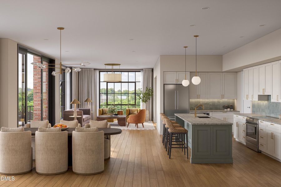 The George - Unit F Rendering #2 (3x2)