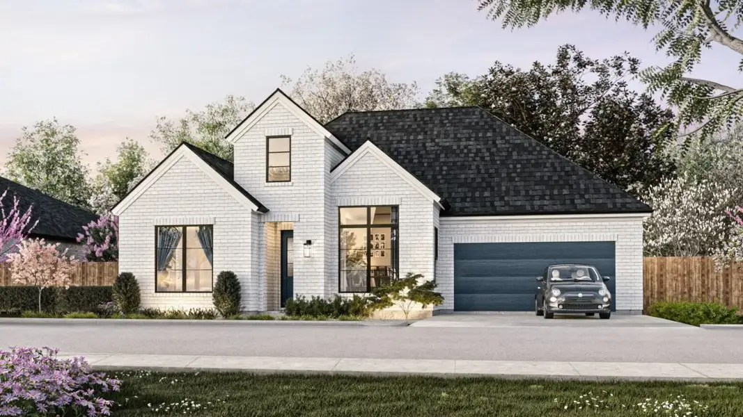 Representative exterior photo of a completed home built from the Bradley by Olivia Clarke Homes in Grand Oaks, Celina, TX (Image 2).