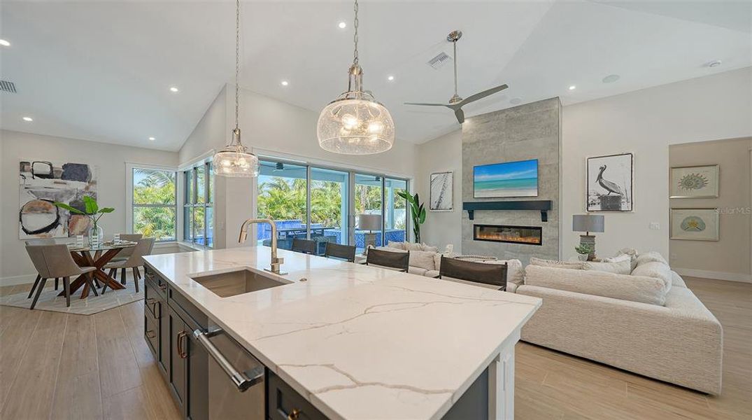Furnished interior view inside a new home in , Bradenton (Image 9).