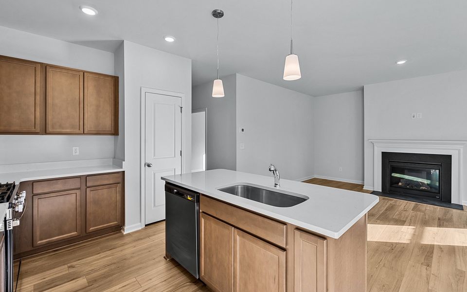 Furnished interior view inside a new home in Bell West, Kernersville (Image 10).