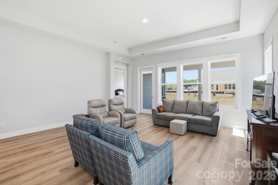 Furnished interior view inside a new home in , Monroe (Image 11).