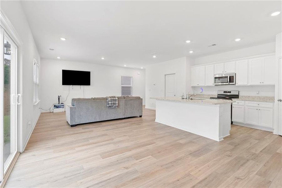 Furnished interior view inside a new home in , Winder (Image 7).