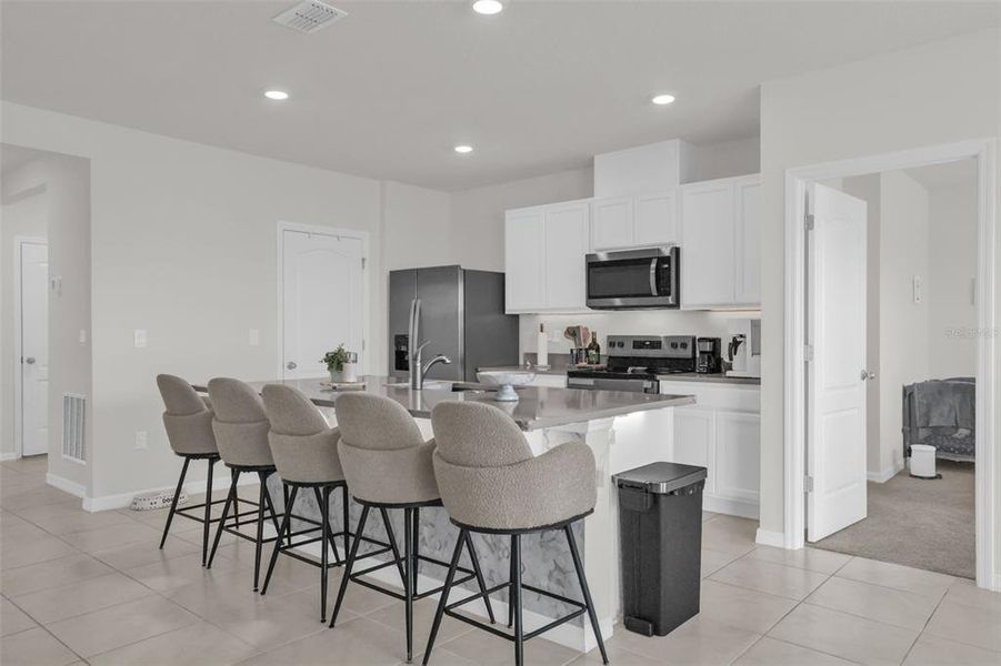 Furnished interior view inside a new home in Timberwalk, Mount Dora (Image 14).