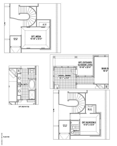 Plan 1163 Options