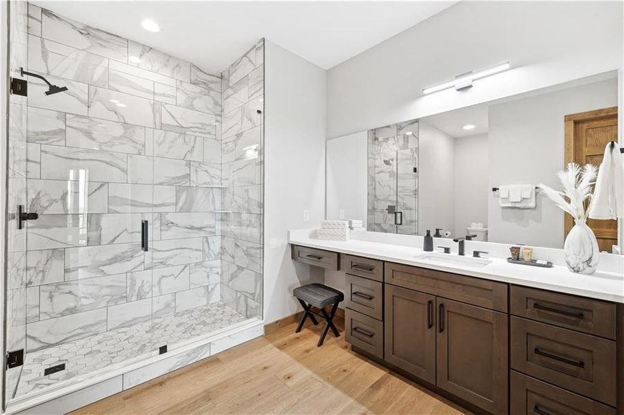 Furnished interior view inside a new home in , Blairsville (Image 11).