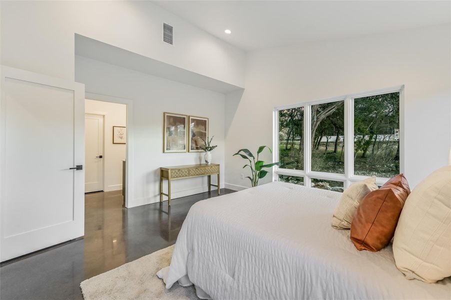 Furnished interior view inside a new home in , Wimberley (Image 6).