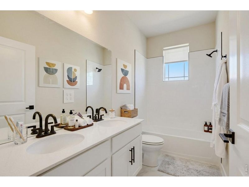 Furnished interior view inside a new home in Farmstead, Berthoud (Image 11).