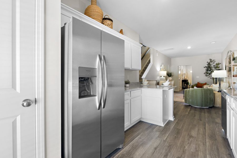 Representative furnished interior of a home built from the Ash 24 by McGuinn Homes in Towns at Lake Greenwood, Greenwood (Image 11). Representative furnished interior of a home built from the Ash 24 by McGuinn Homes in Towns at Lake Greenwood, Greenwood (Image 11).