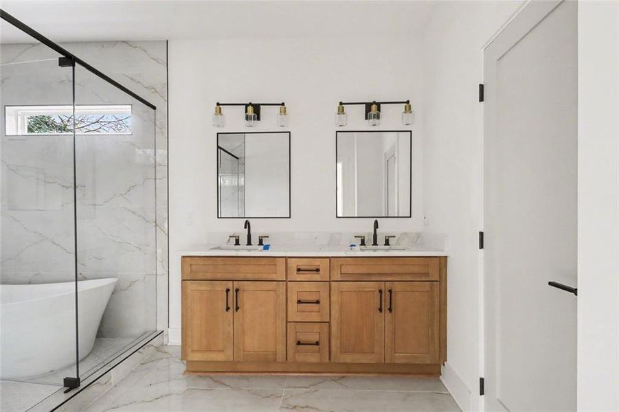 Furnished interior view inside a new home in , Scottdale (Image 13).