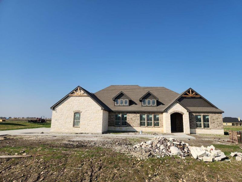 In-progress construction of a new home in Rocky Top, Krum, TX (Image 11). In-progress construction of a new home in Rocky Top, Krum, TX (Image 11).