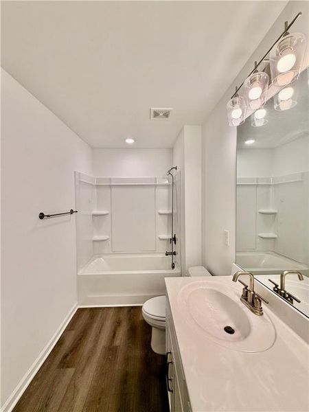 Furnished interior view inside a new home in Creekside, Dawsonville (Image 8).