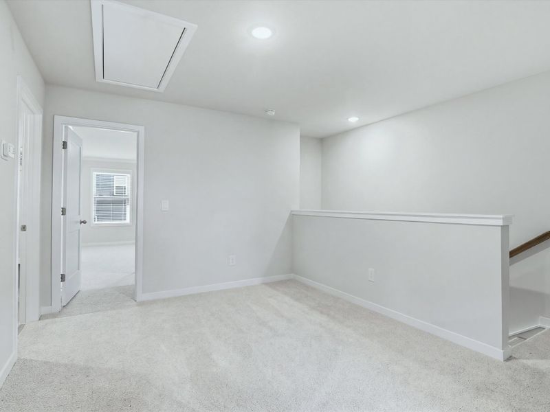 Spacious, unfurnished interior of a new home in Oakwood Townes, Mebane (Image 11).